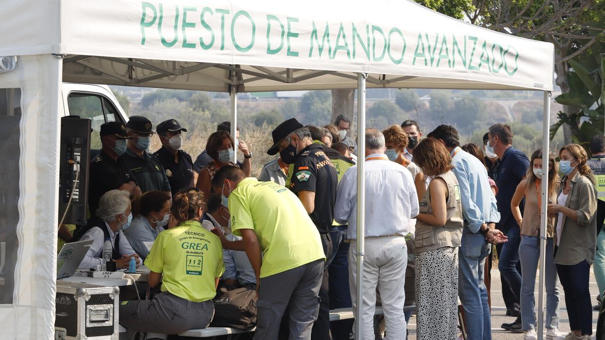 Un incendio en Sierra Bermeja provoca el desalojo de un millar personas en Estepona, Jubrique y Genalguacil