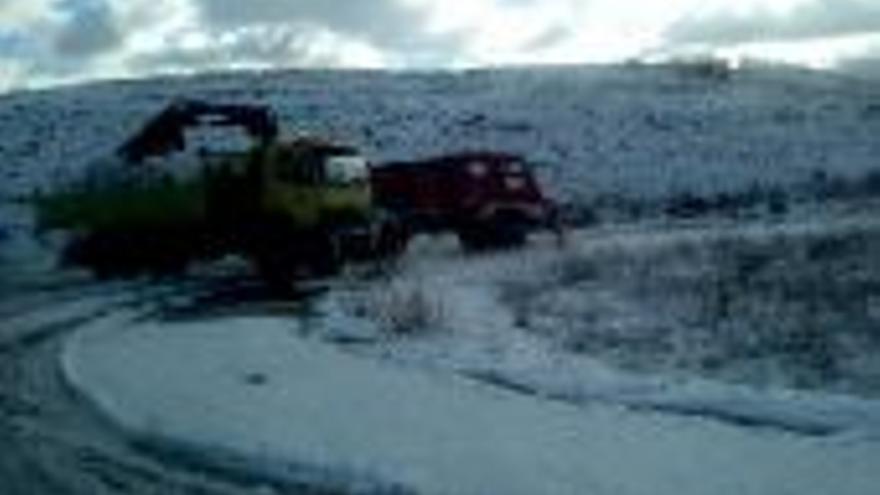 Huesca se mantiene bajo alerta de nieve