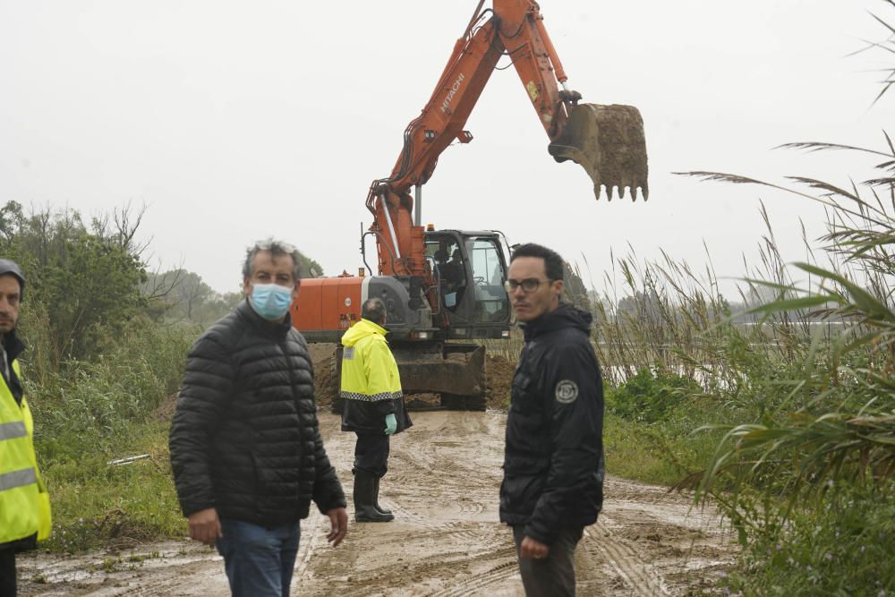 Temporal amb inundacions i creixement dels rius a les comarques gironines (18-22 d'abril de 2020)