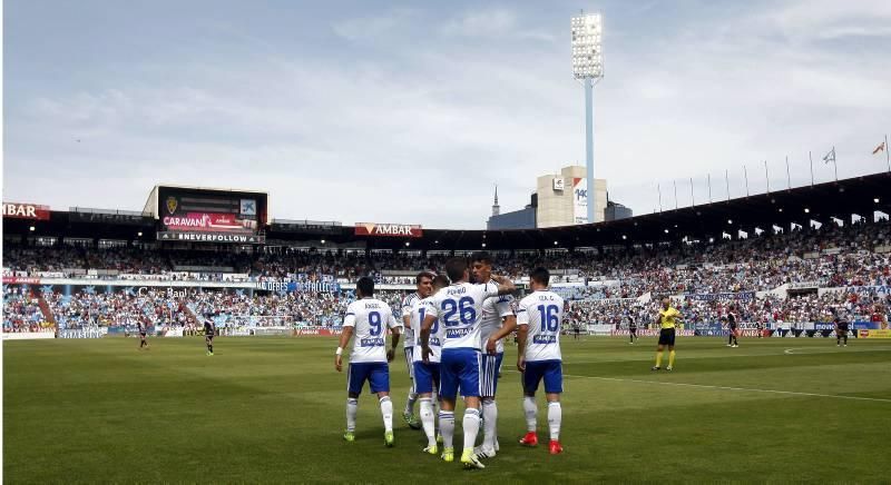 Las imágenes del Real Zaragoza- Rayo Vallecano