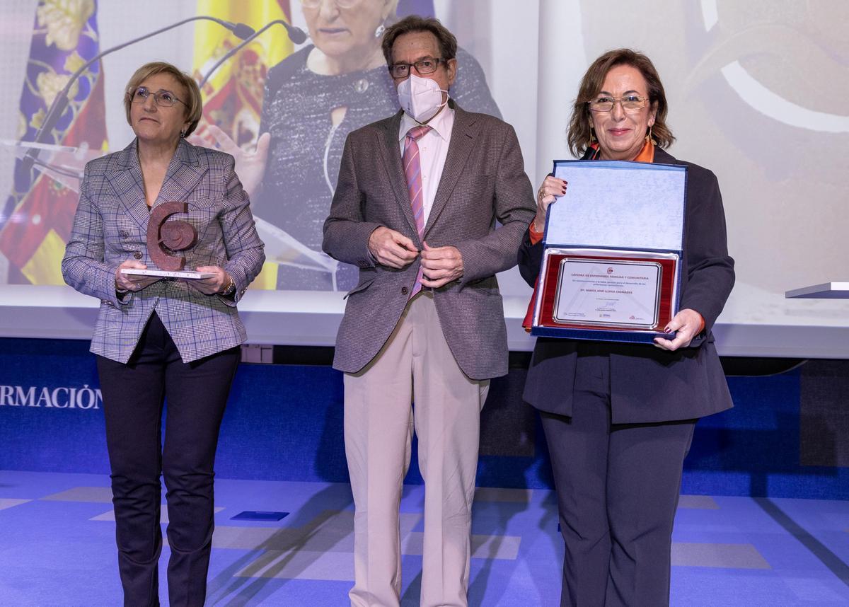 Ana Barceló, fue una de las galardonadas.