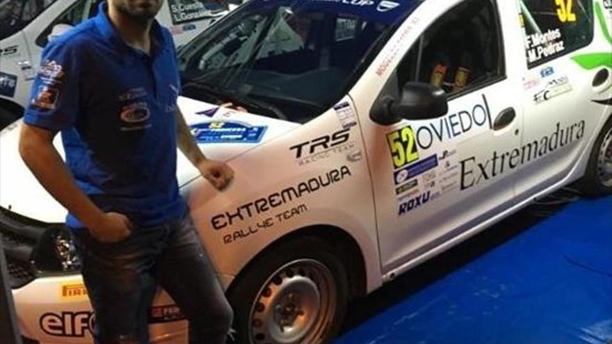 El hervasense Manuel Pedraz, nuevo copiloto del Extremadura Rally Team