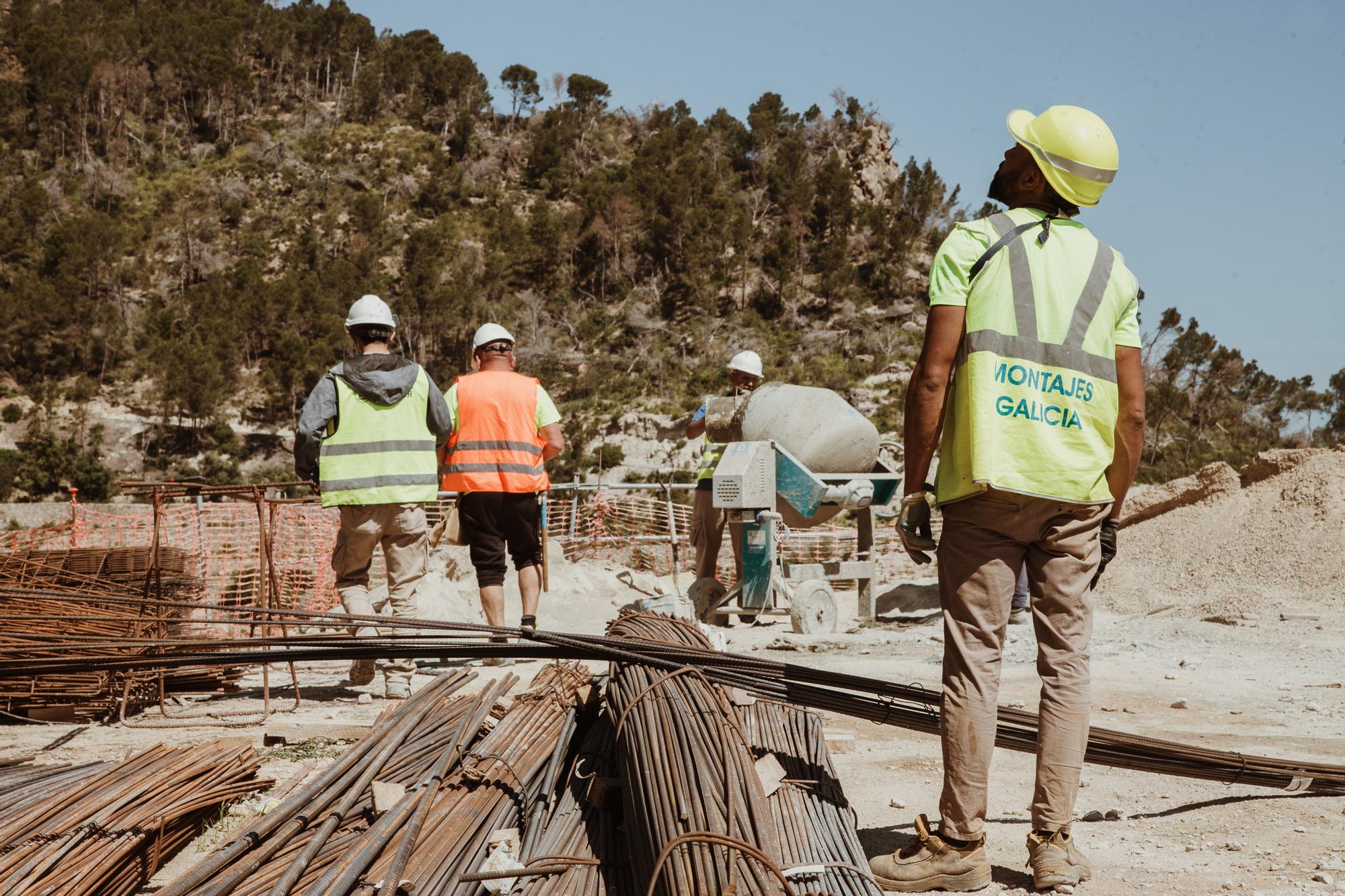 Visita a las obras de Son Bunyola