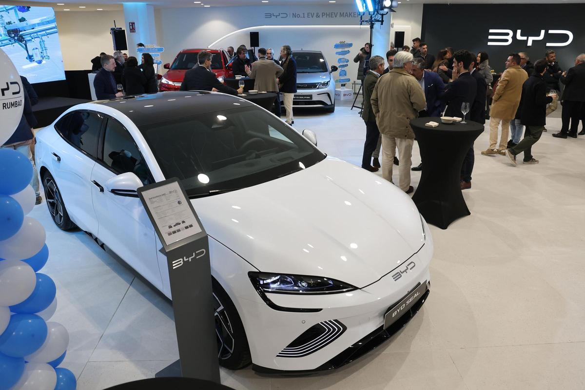 Concesionario de la marca china BYD en Vigo