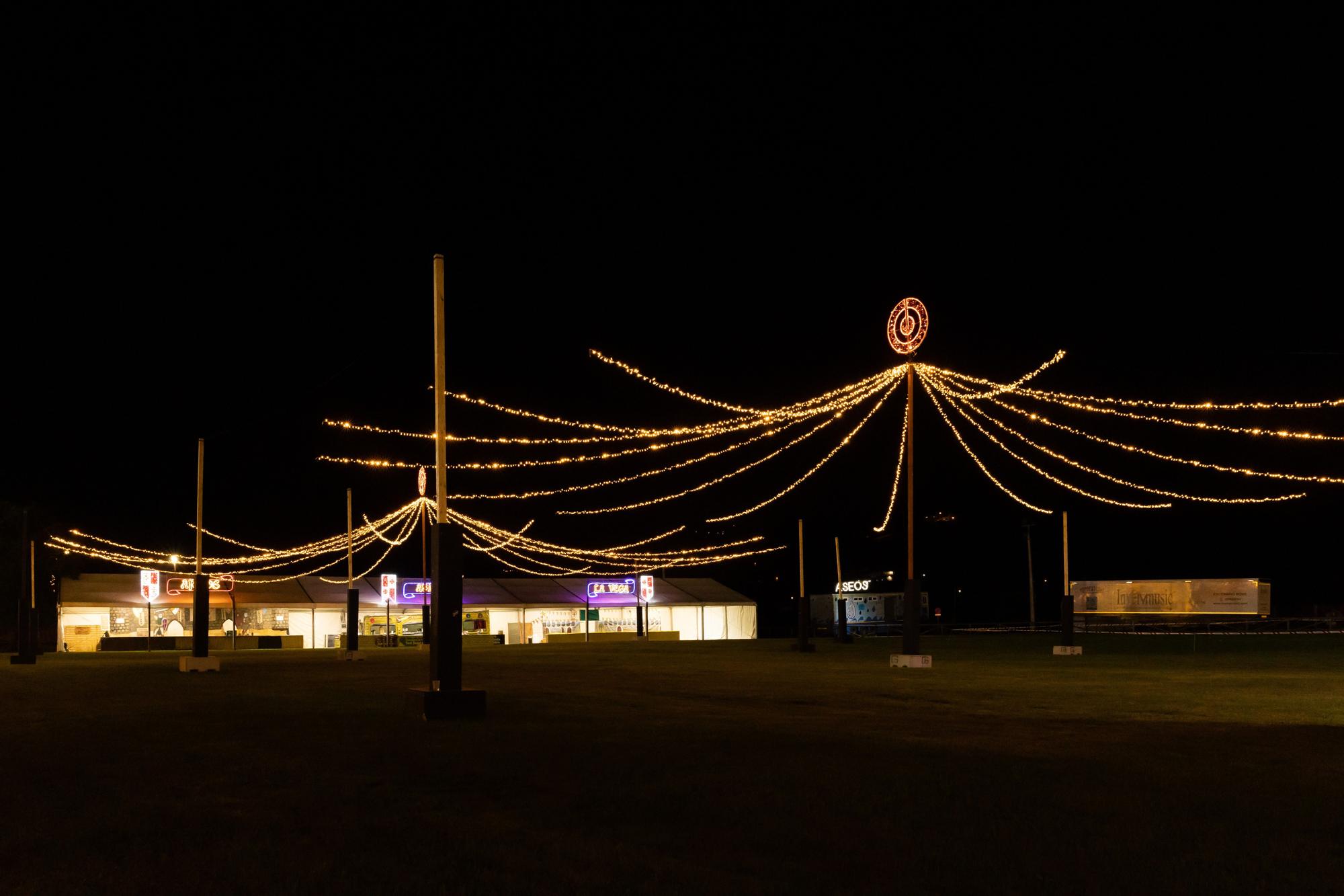 Llanera se enciende para su gran fiesta medieval: todo listo en el recinto para la multitudinaria fiesta de los Exconxuraos