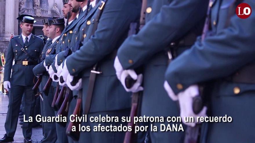 La Guardia Civil celebra su patrona con un recuerdo a los afectados por la DANA