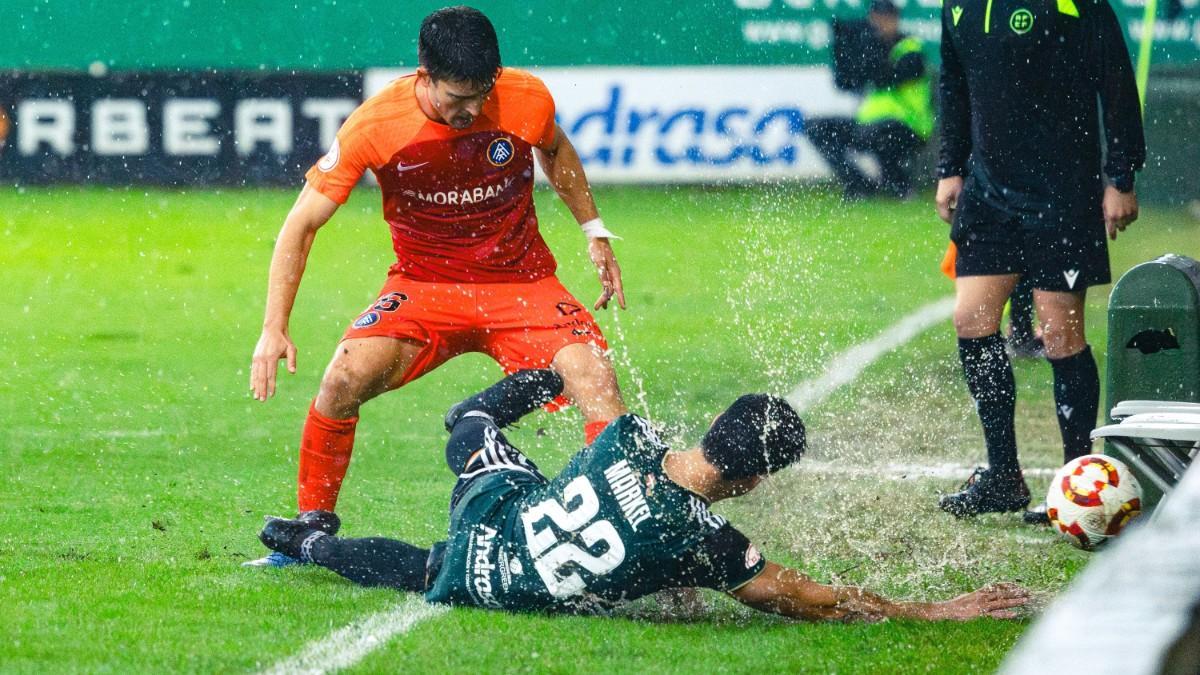 Sestao-Andorra, en Las Llanas