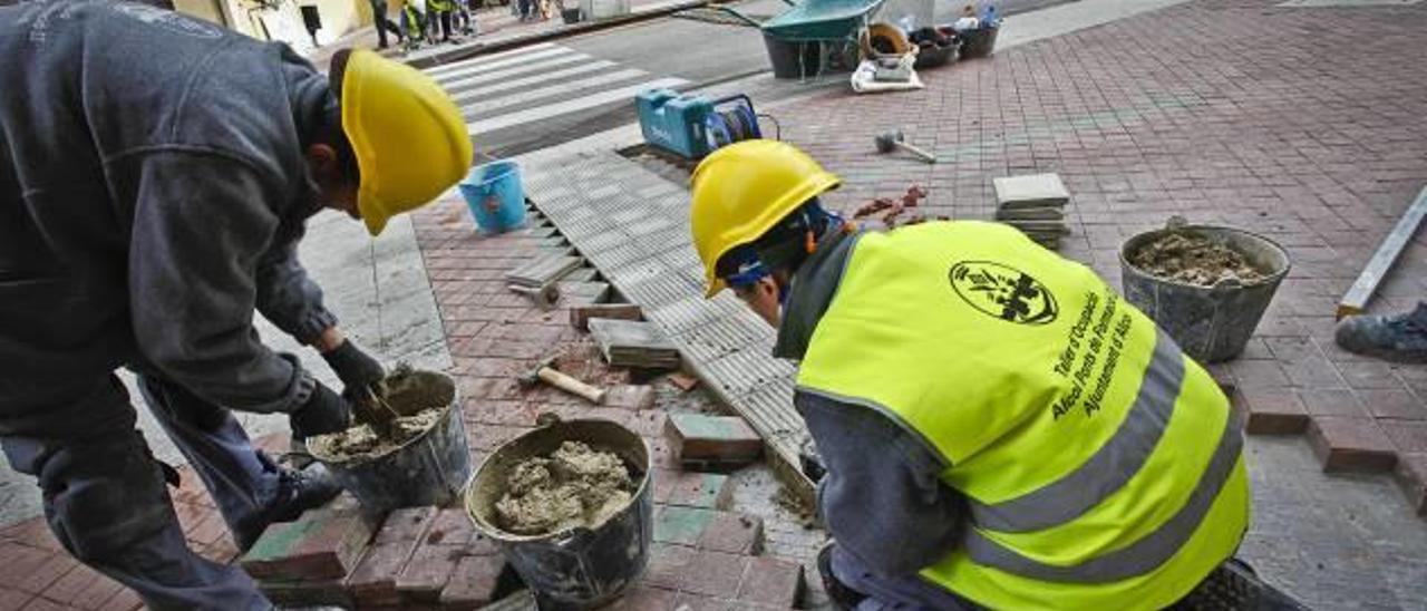 Taller de empleo contra las barreras arquitectónicas