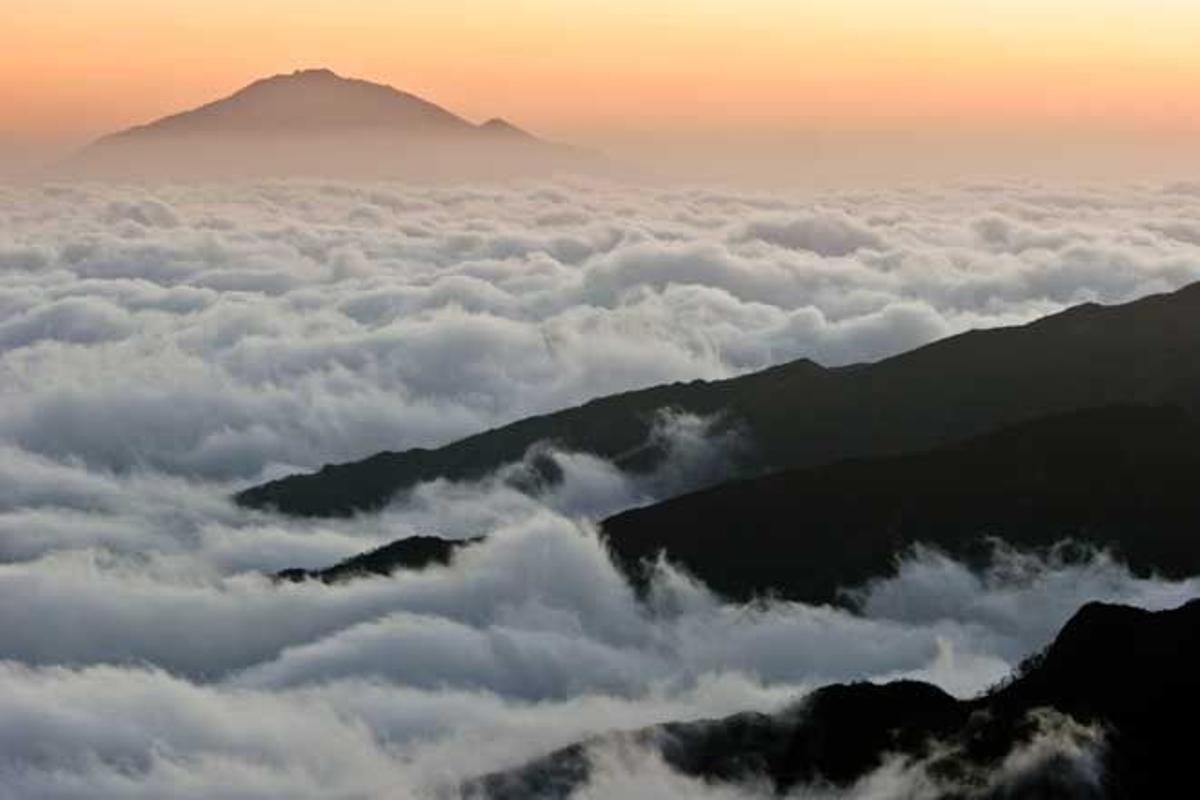 Monte Meru, en Tanzania.