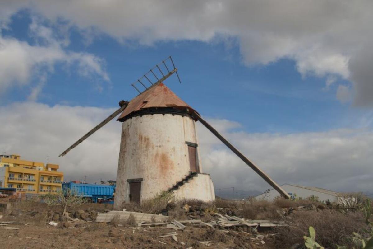 Molino situado en Cuevas Blancas.