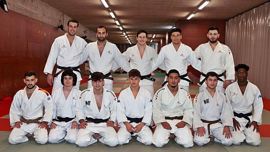 L’equip del Securitas-Girona Judo. | SECURITAS-GIRONA JUDO