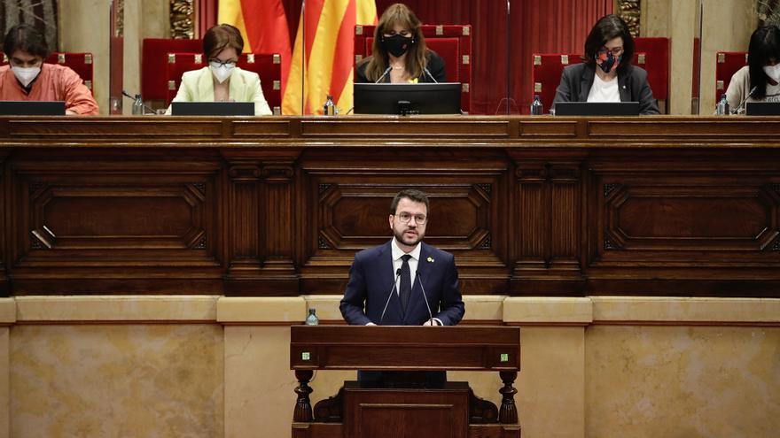 Aragonès es compromet a &quot;culminar la independència&quot; i &quot;fer inevitable&quot; l&#039;amnistia i l&#039;autodeterminació