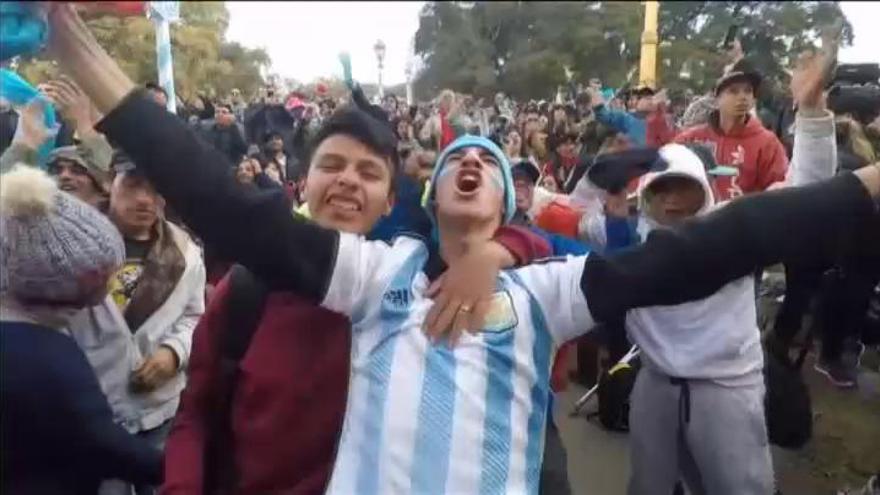 Argentina enloquece con el pase de su selección a octavos del Mundial de Rusia