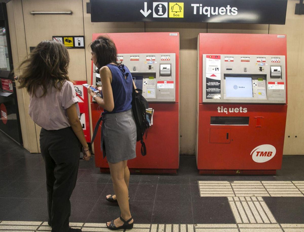 El metro retirarà més de 700 màquines de venda de targetes per evitar ciberdelictes