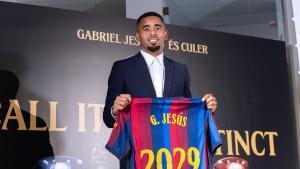 Gabriel Jesús firma per tres anys amb el Barça: «Si soc aquí és perquè Déu té un pla per a la meva vida»