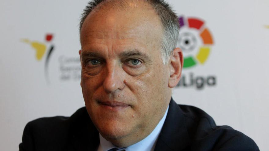 Javier Tebas, en una imagen de archivo.