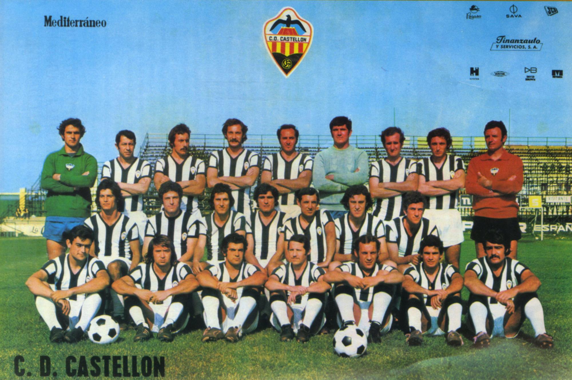 El equipo de 1973.