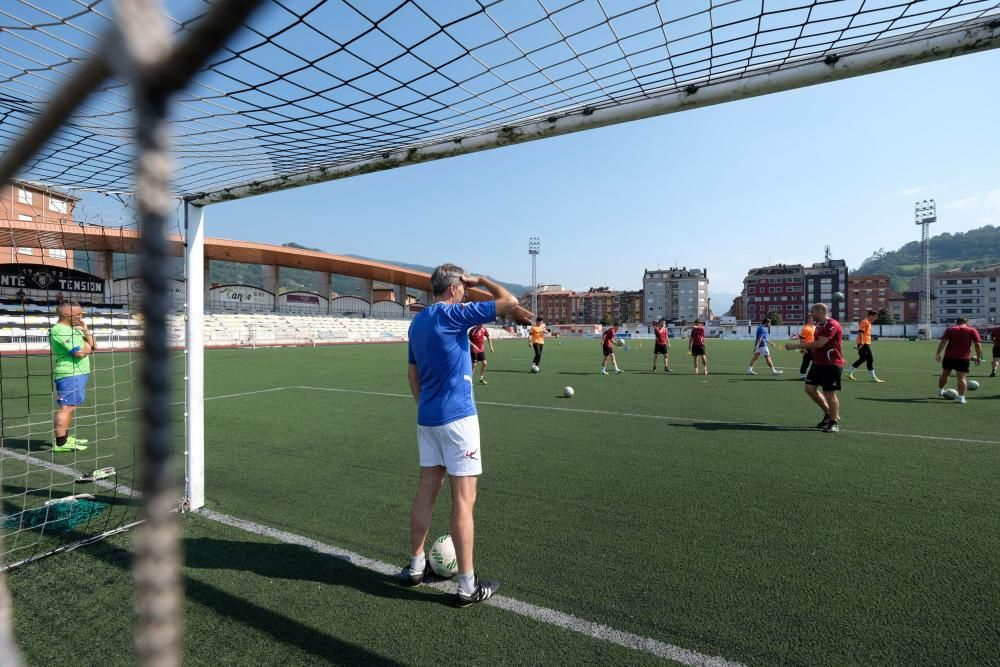 Primer día de entrenamientos del Caudal Deportivo