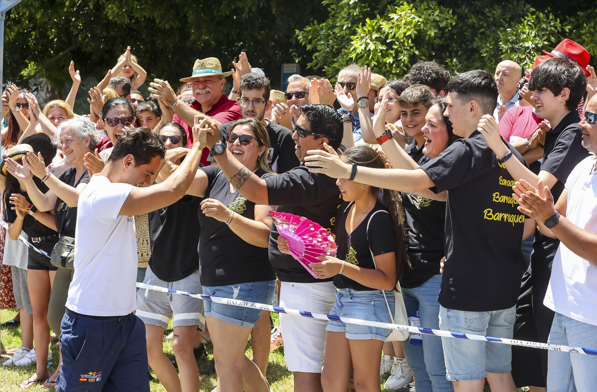 Primera mascletà de las Hogueras 2022