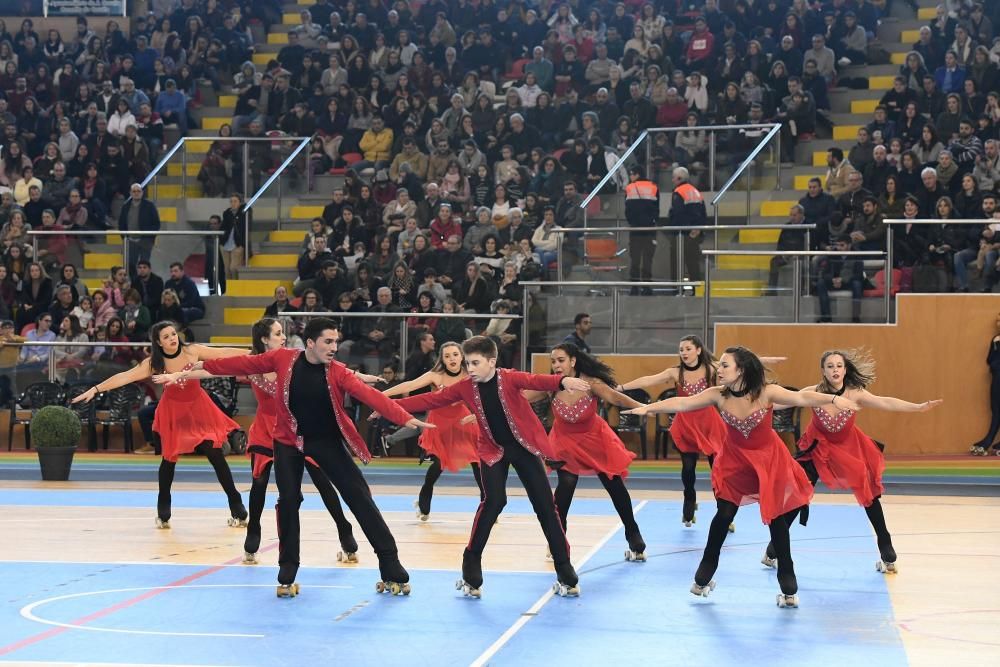 Festival de patinaje a beneficio de Fegerenc