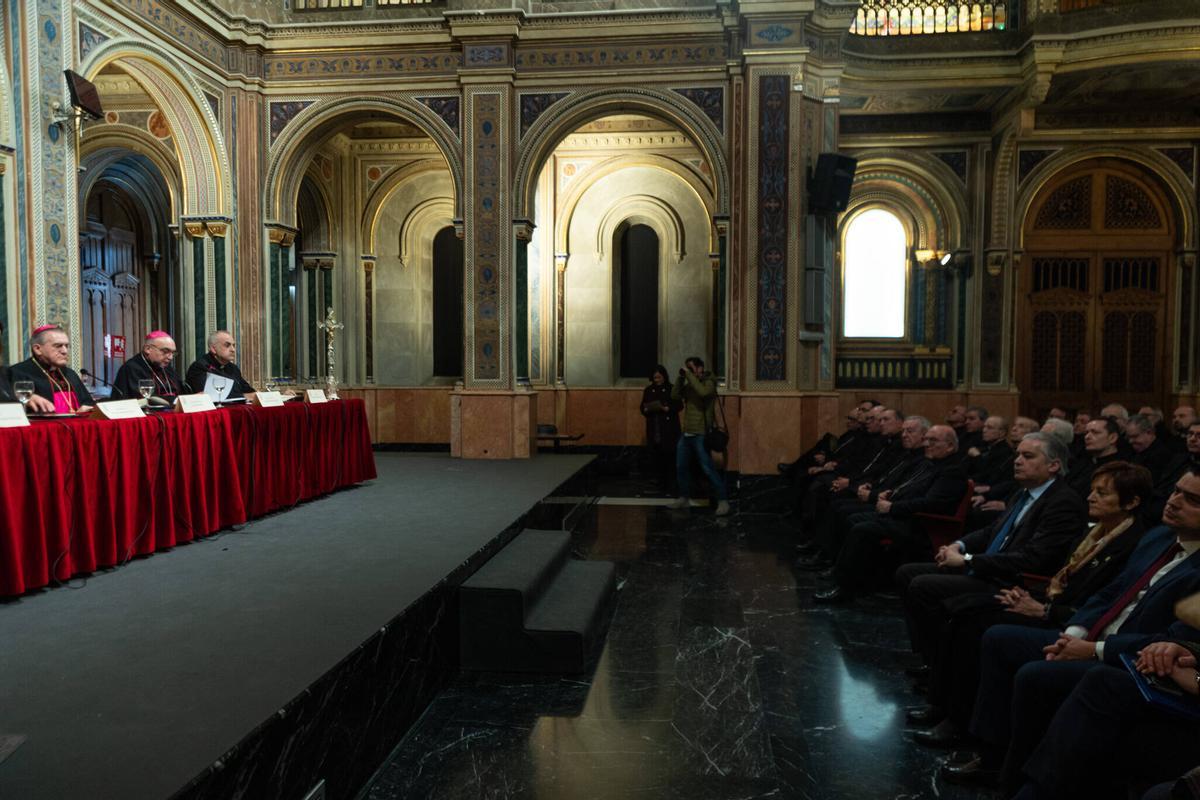Apertura del año judicial eclesiástico, en la Beneficencia de València.