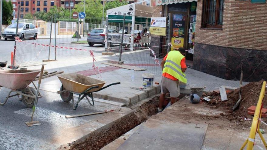 Imagen de archivo de unas obras realizadas en el municipio de Onda.      levante-emv