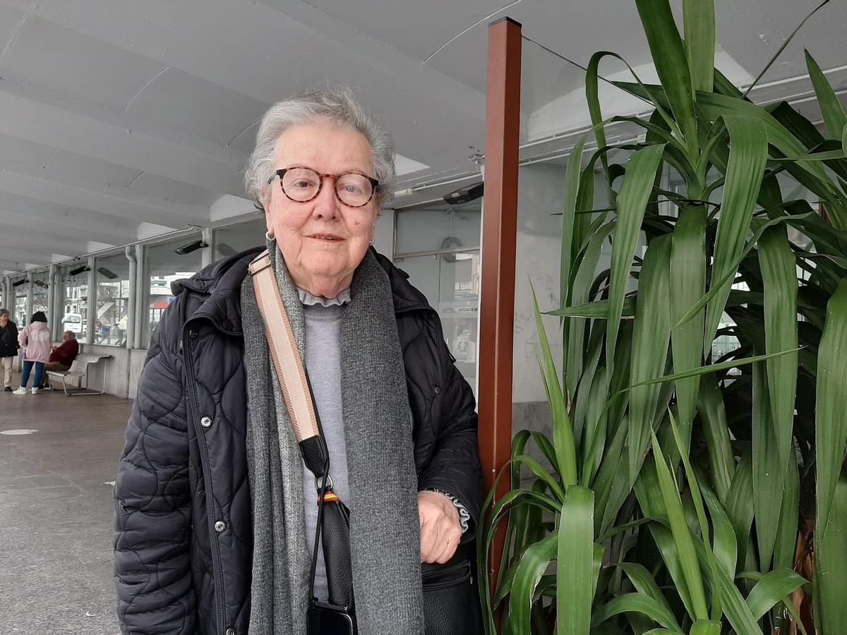 Pilar Domínguez, en la Pola