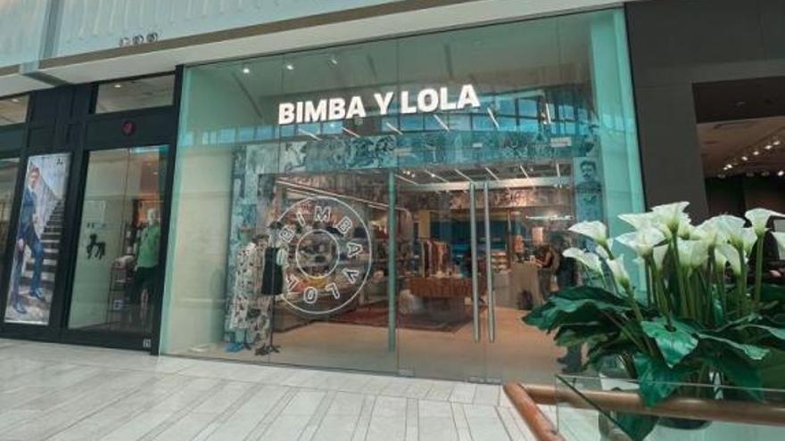 Entrada de la nueva tienda de Bimba y Lola en San Juan, la capital de Puerto Rico.