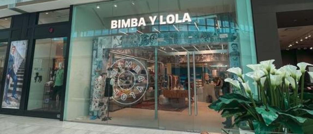 Entrada de la tienda de Bimba y Lola en San Juan, la capital de Puerto Rico.