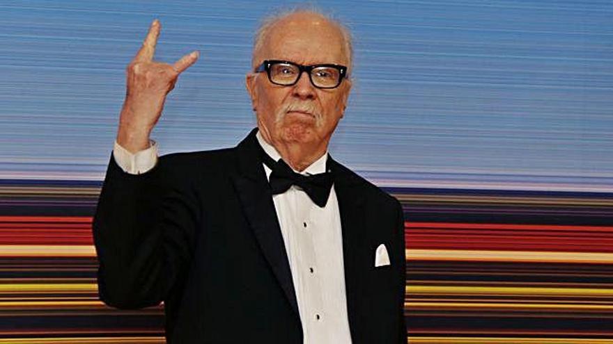 El veterà director de cinema John Carpenter, ahir a Canes