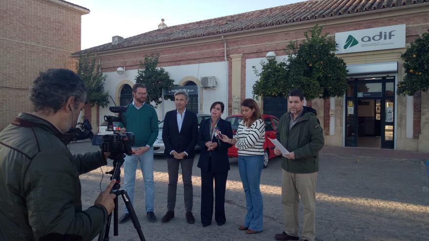 El PP dice que el cercanías del Valle del Guadalquivir es una «tomadura de pelo»