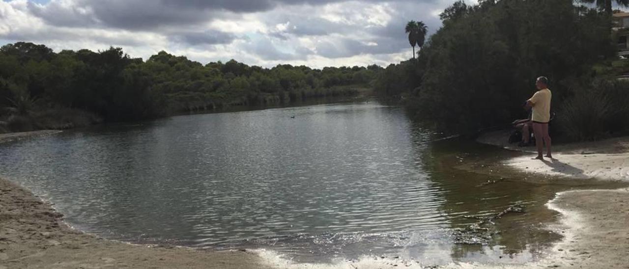 Imagen de la desembocadura del torrente de Son Bauló en la playa del mismo nombre, en Can Picafort.