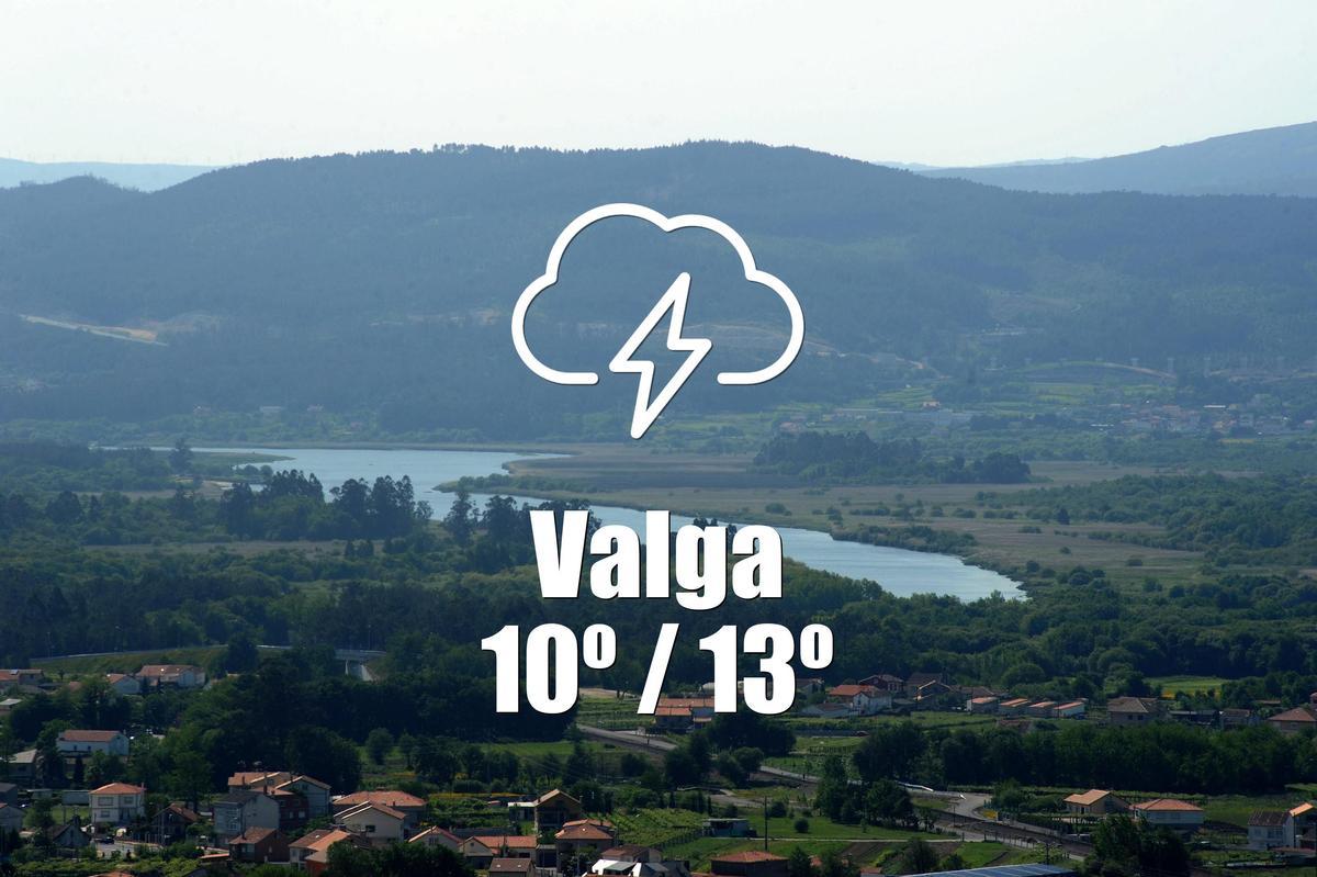 El tiempo en Valga: previsión meteorológica para hoy, jueves 5 de febrero