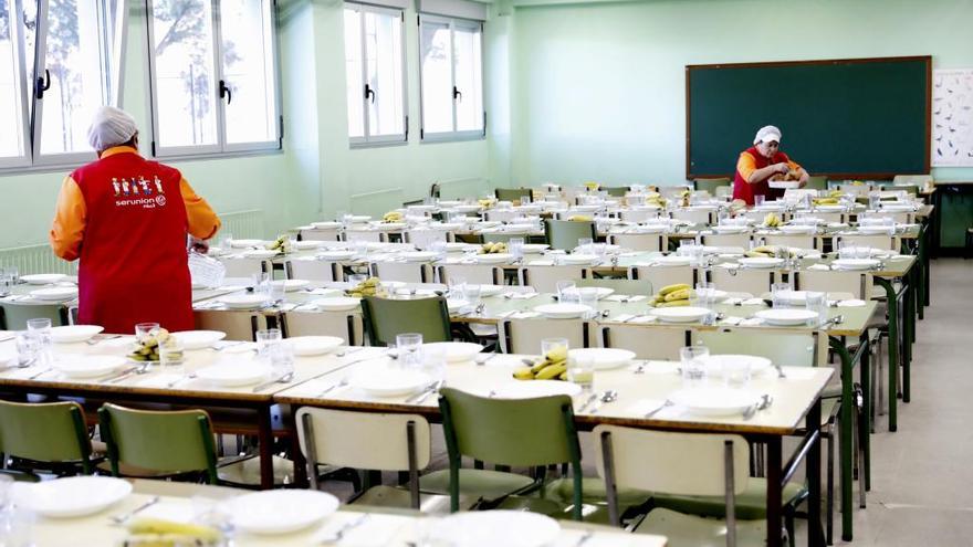Gijón aprueba 172.000 euros para ayudas extraordinarias al comedor escolar
