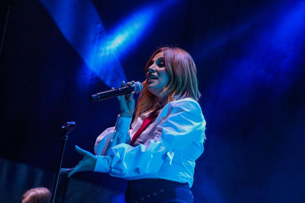 GALERÍA | Las imágenes más especiales del concierto de Leire Martínez en la Plaza Mayor de Zamora