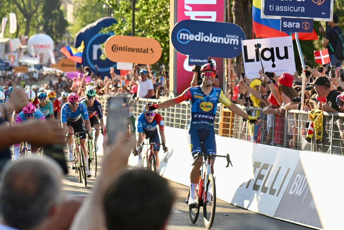Las mejores imágenes de la 21ª etapa del Giro de Italia.