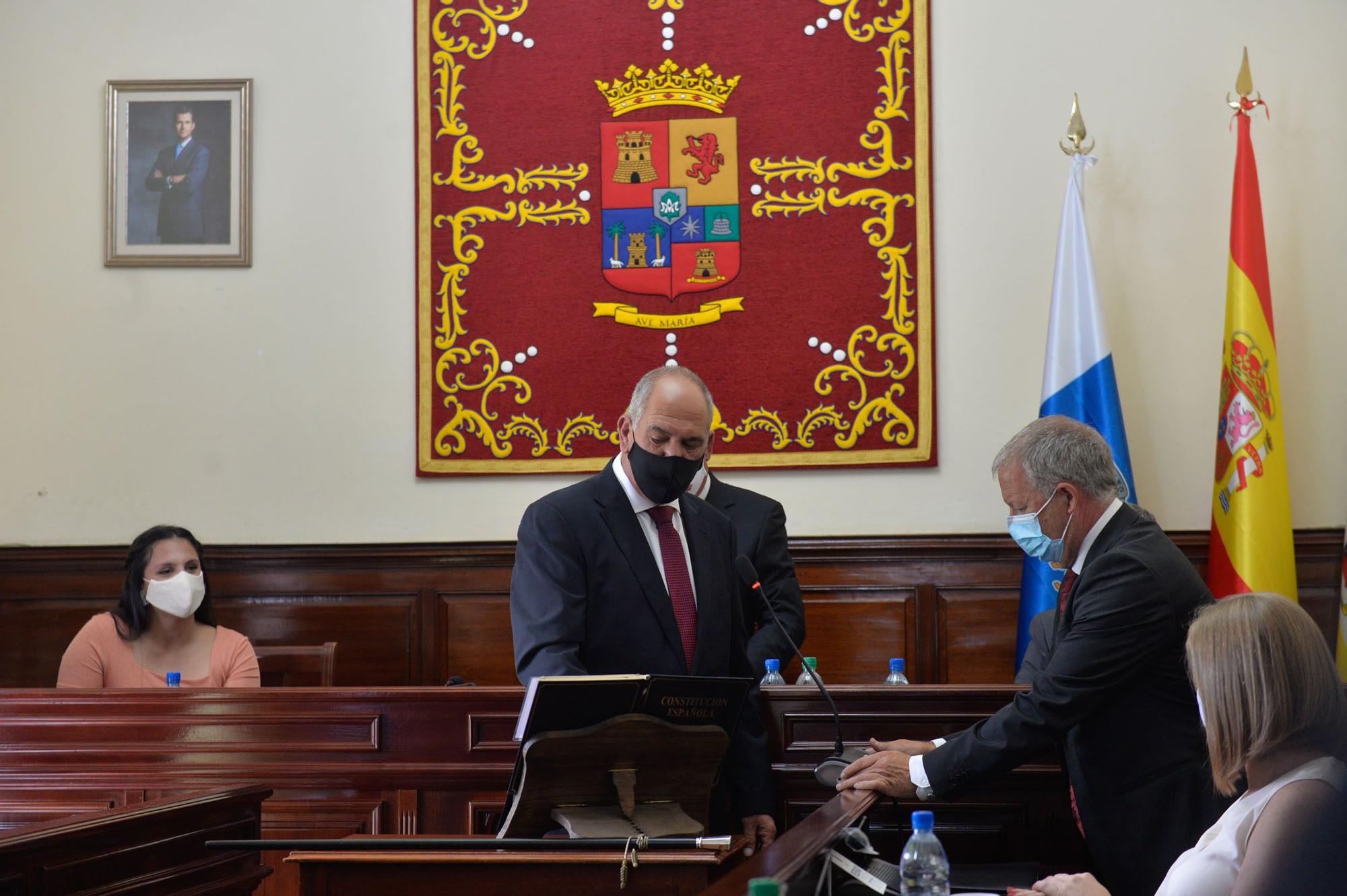 Toma de posesión de Sergio Nuez como alcalde de Teror