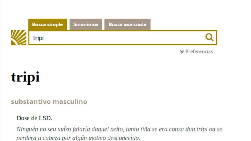 La palabra &quot;tripi&quot; se aceptó el pasado mes de abril. // RAG