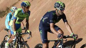 Alberto Contador y Alejandro Valverde
