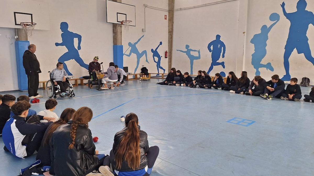 Deporte Inclusivo en la Escuela, en CEIP Ruta de la Plata y C.E.E. San Marcos de Almendralejo.