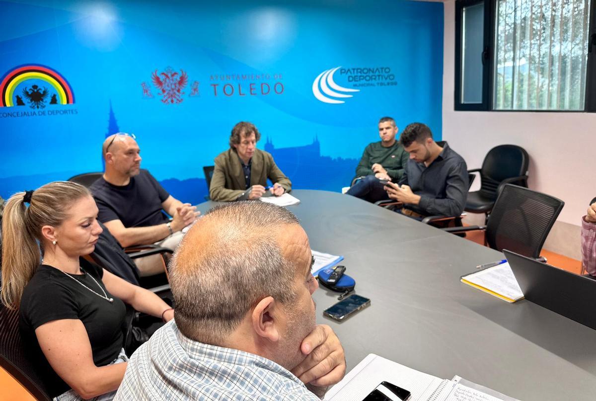 El Consejo Rector del Patronato Deportivo Municipal durante su reunión ordinaria
