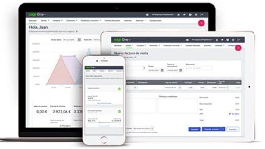 Sage One: La facturación y contabilidad online para las pymes, profesionales y autónomos del siglo XXI