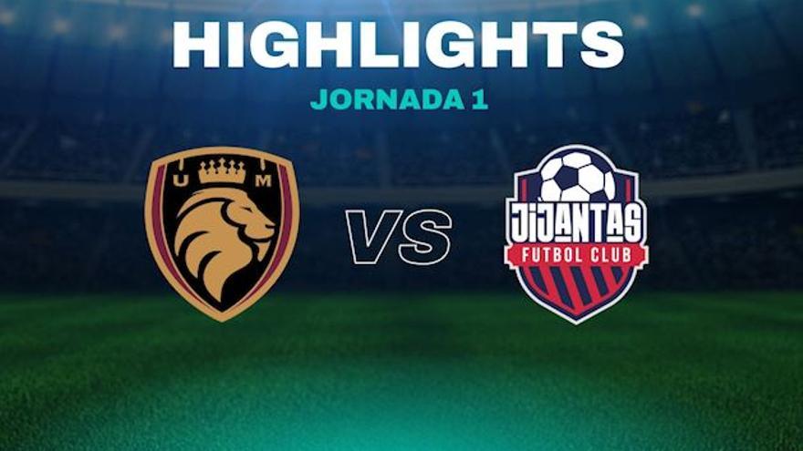 Resumen, goles y highlights del Ultimate Móstoles 1 - 2 Jijantas en la jornada 2 de la Queens League