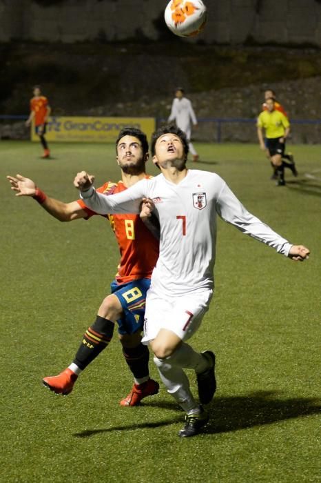 08-02-19. LAS PALMAS DE GRAN CANARIA. Final de la Copa del Atlántico entre España y Japón.  FOTO: JOSÉ CARLOS GUERRA.