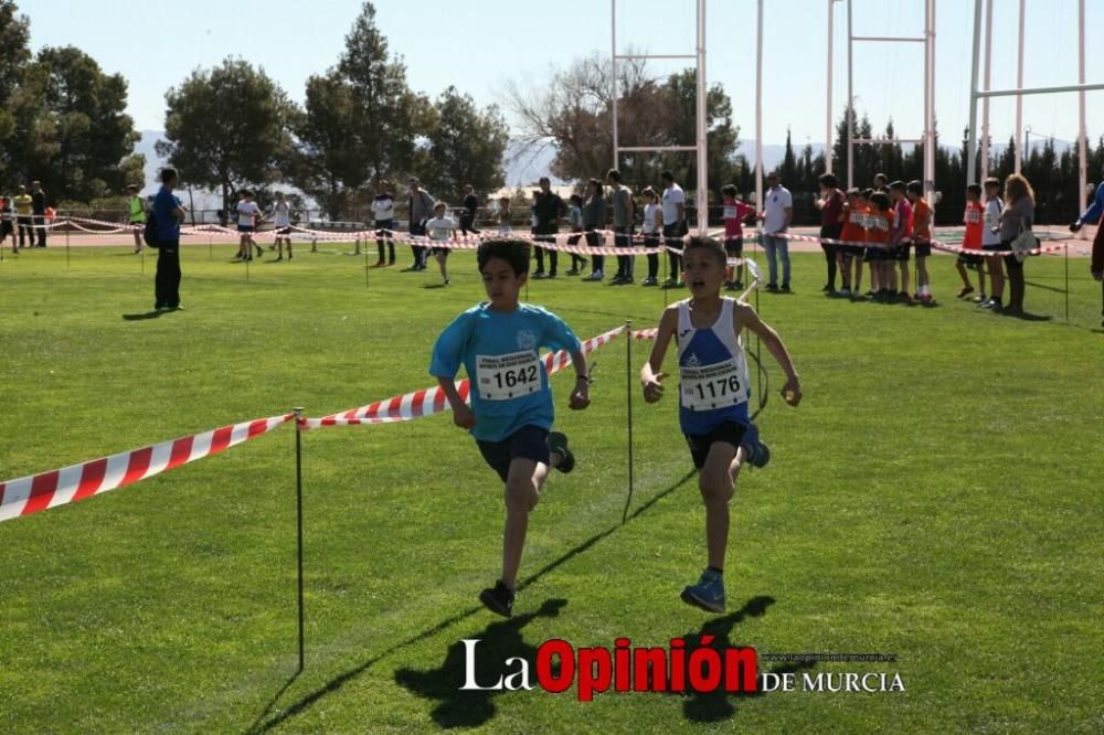 Final Cross Escolar de Lorca: Benjamin masculino