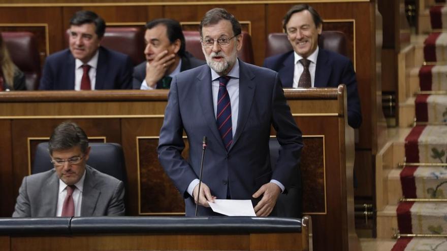 Rajoy, en la sessió de control al Govern aquest dimecres