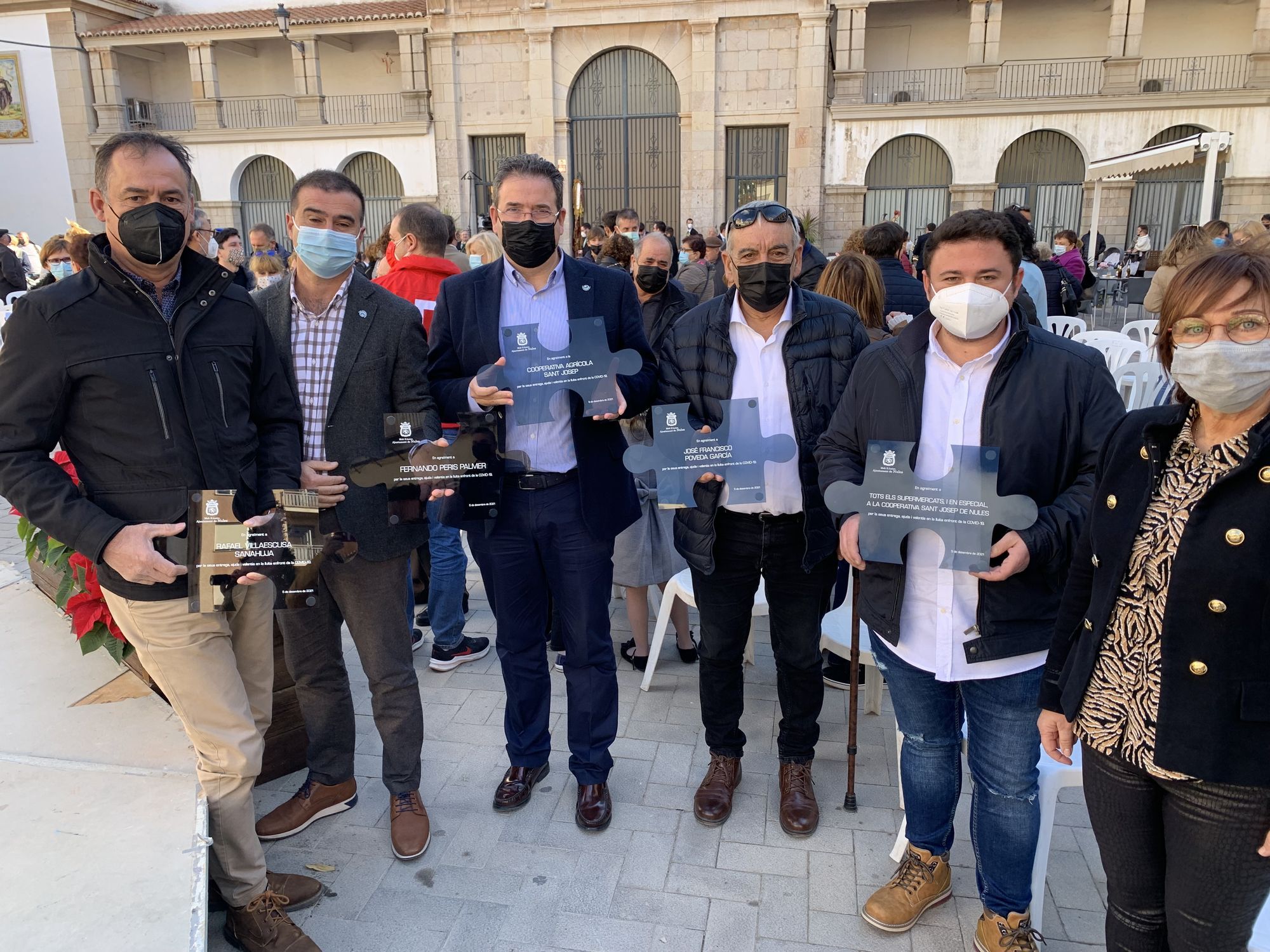 'Tota Nules a una', acto de agradecimiento por la lucha frente a al pandemia