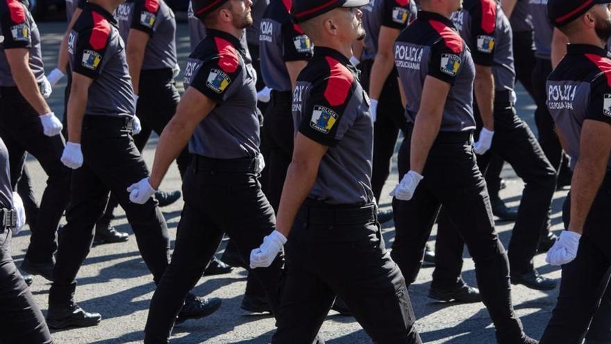 Imagen de archivo de agentes de la Policía Autonómica.