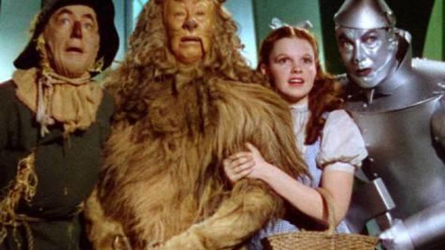 Una escena de la pel·lícula «El màgic d&#039;Oz», amb Judy Garland.