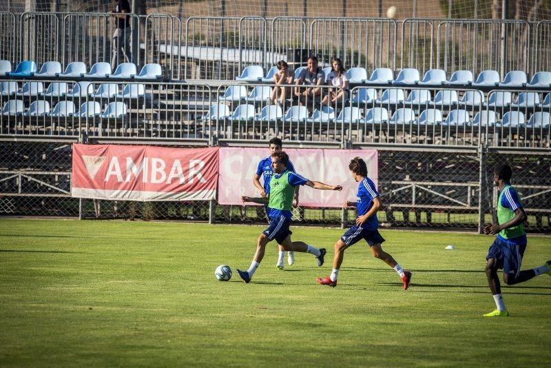 El Real Zaragoza vuelve a los entrenamientos